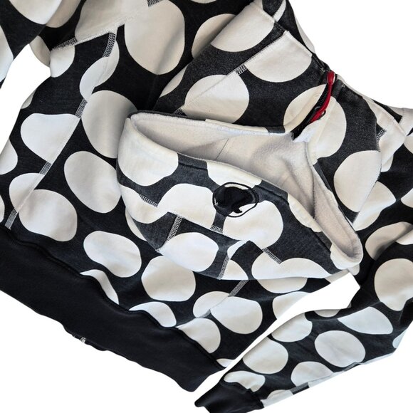 Polka Dot Lululemon Scuba Hoodie - Vintage Size 4 - Picture 5 of 7